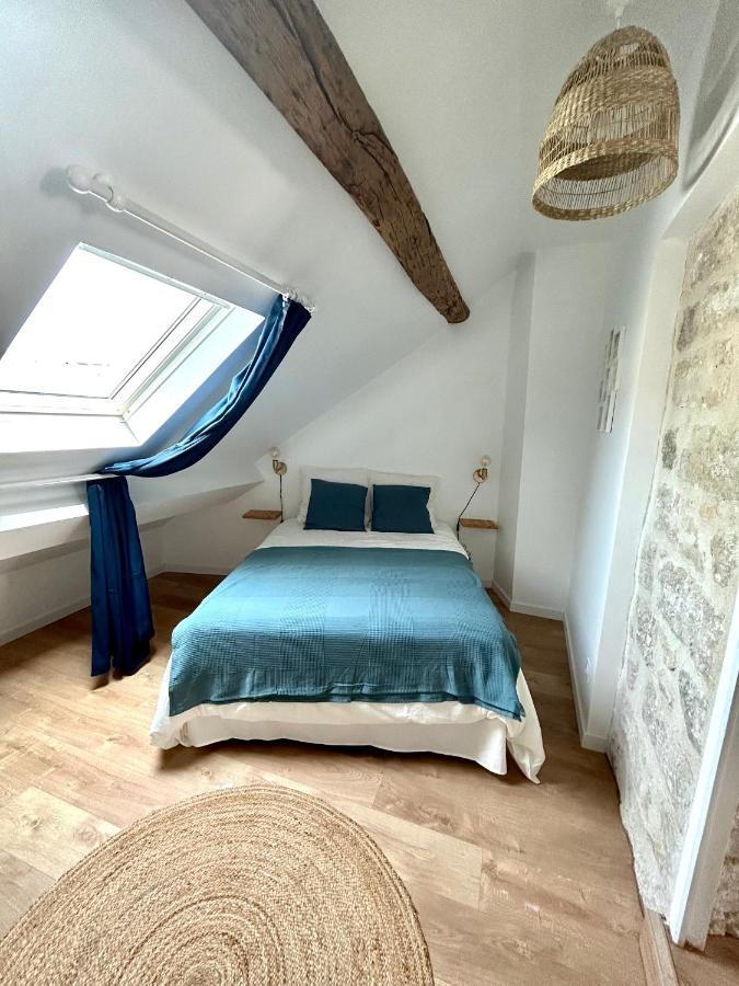 Appartement Cottage Au Coeur De Nemours Exteriör bild