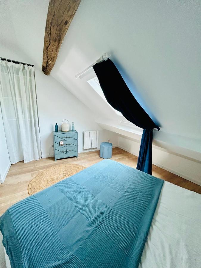 Appartement Cottage Au Coeur De Nemours Exteriör bild