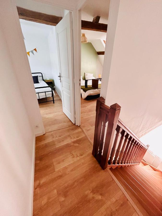 Appartement Cottage Au Coeur De Nemours Exteriör bild